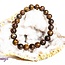 Bronzite (Enstatite Axinite) Bracelets - 8mm