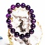 Amethyst Bracelet- 12mm