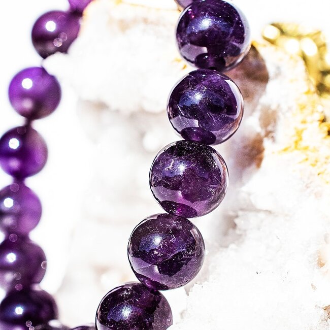 Amethyst Bracelets - 12mm