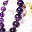 Amethyst Bracelet- 12mm