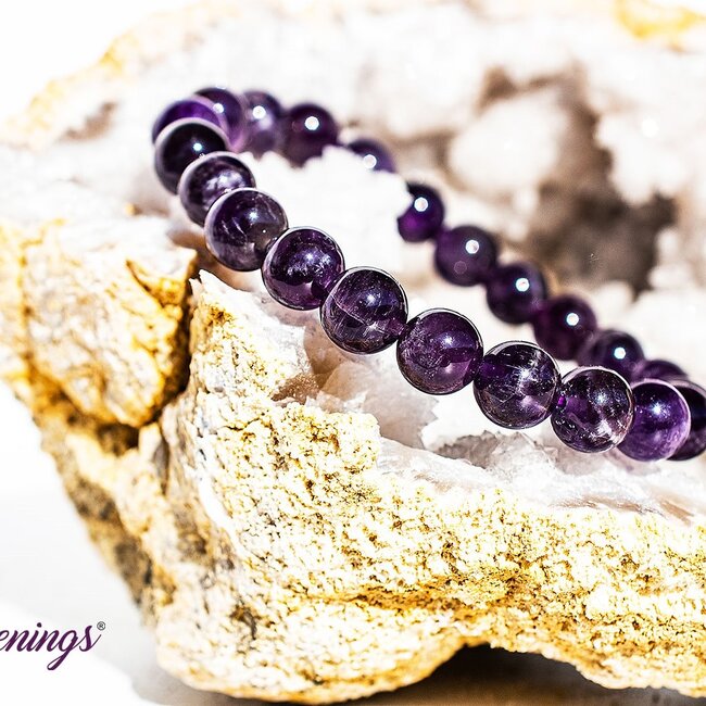 Amethyst Bracelets - 8mm