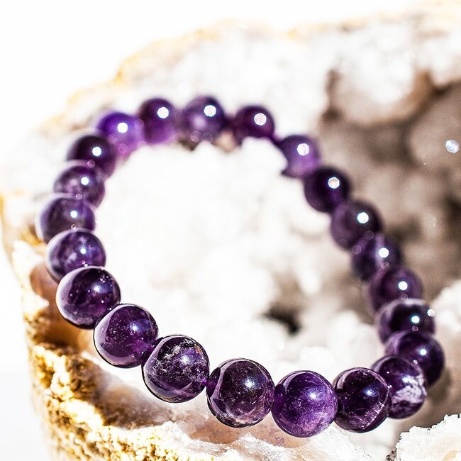 Amethyst Bracelets - 8mm
