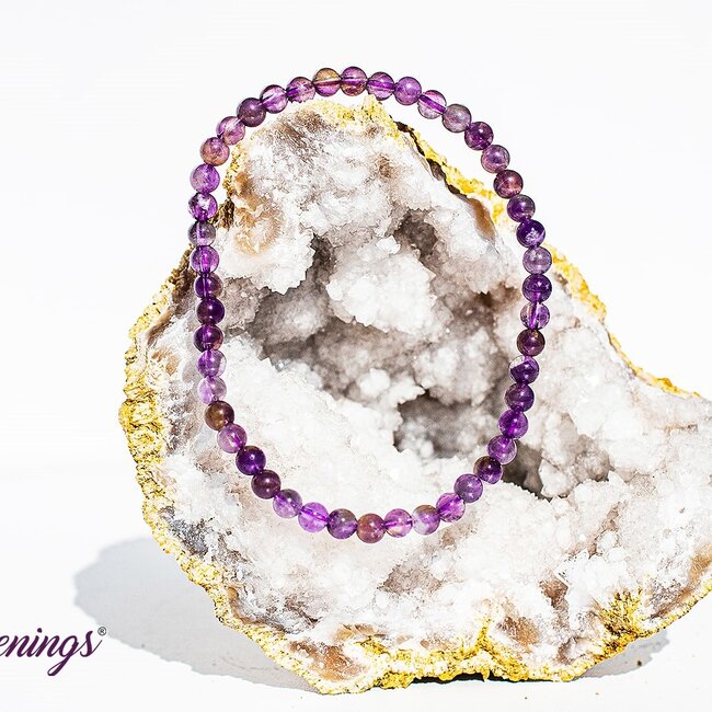 Amethyst Bracelets - 4mm Mini