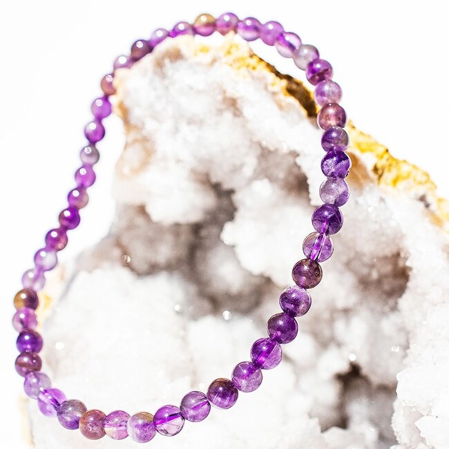 Amethyst Bracelets - 4mm Mini