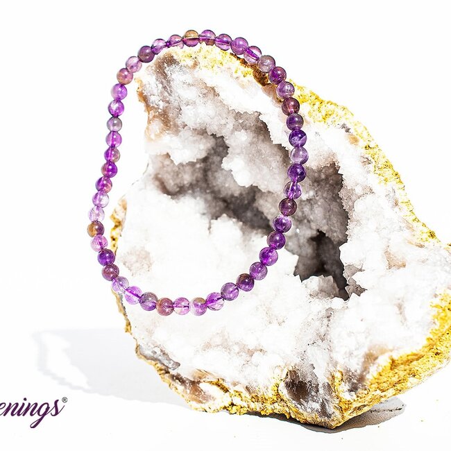 Amethyst Bracelets - 4mm Mini
