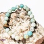 Mixed Amazonite Bracelets - 8mm