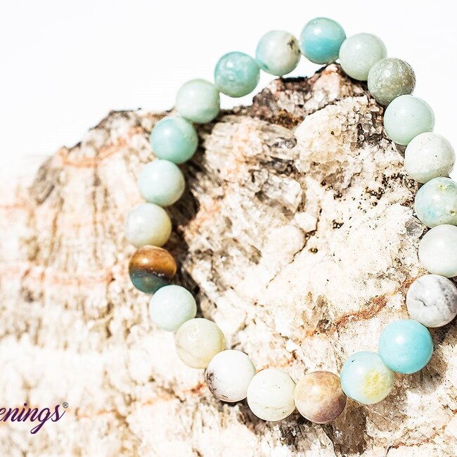 Mixed Amazonite Bracelets - 8mm