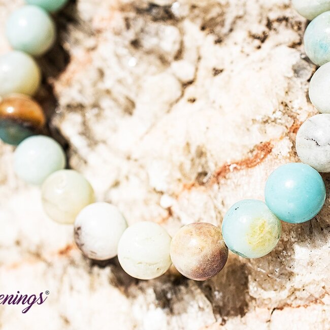 Mixed Amazonite Bracelets - 8mm