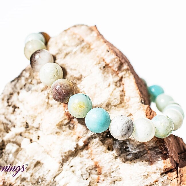 Mixed Amazonite Bracelets - 8mm