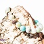 Mixed Amazonite Bracelets - 8mm