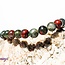 African Bloodstone (Seftonite Septonite Setonite Heliotrope) Bracelets - 8mm