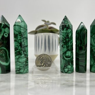 Malachite Towers Points Generators - Large (3-4")