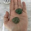 Green Aventurine Sleeping Cat Figurine (Sleeping) - Small Animal Carving Statue - 1.5"
