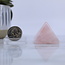 Rose Quartz Pyramid - Small 1"