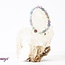 Lavender (Yttrium) Rainbow Fluorite Bracelets - 8mm
