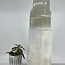 Selenite/Satin Spar Single Iceberg Tower Lamp Light - 14"  (Cord & Bulb Included)