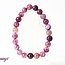 Purple Fluorite Bracelets (Silky) - 8mm
