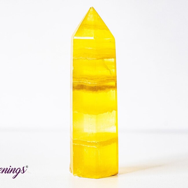 Yellow Fluorite Generators Towers Points - Medium (3 - 4")