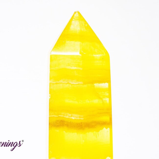 Yellow Fluorite Generators Towers Points - Medium (3 - 4")