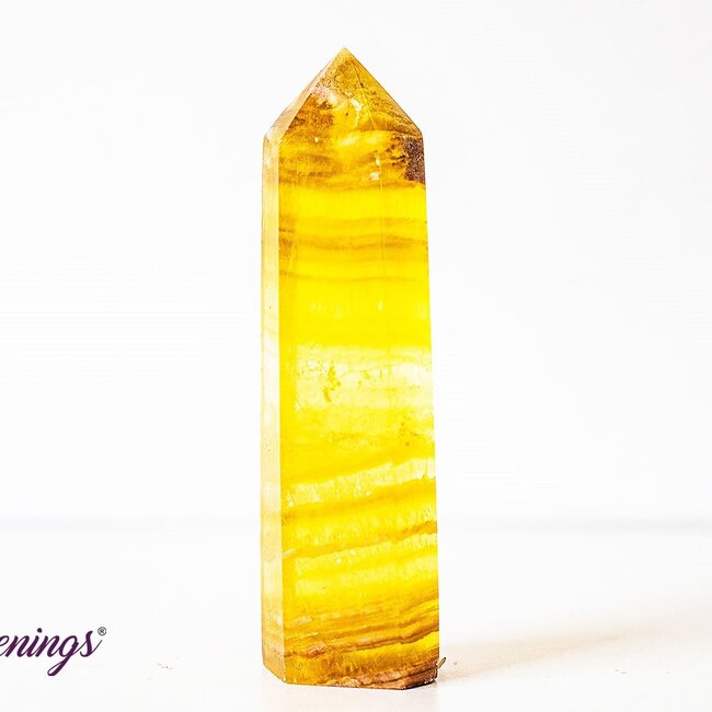 Yellow Fluorite Generators Towers Points - Medium (3 - 4")