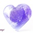 Assorted Rainbow Fluorite Puffy Heart- Medium