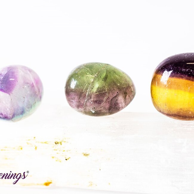 Rainbow Fluorite Large Tumbled