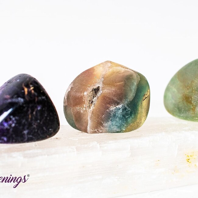 Rainbow Fluorite Large Tumbled