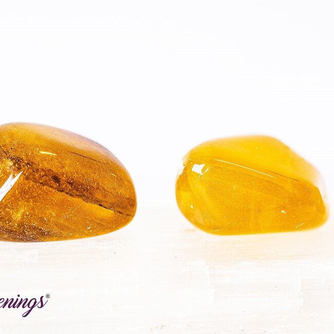 Yellow Fluorite - Tumbled Smooth