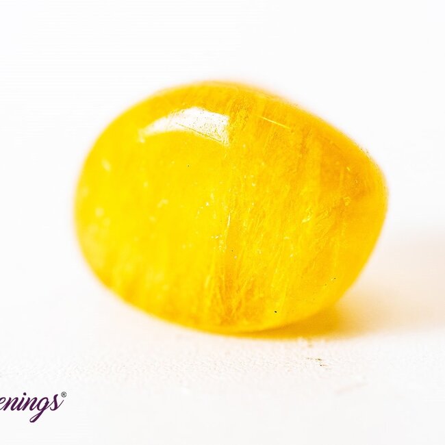 Yellow Fluorite - Tumbled Smooth