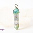 Rainbow Fluorite Pendants - Wire Wrapped Points