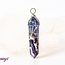 Rainbow Fluorite Pendants - Wire Wrapped Points