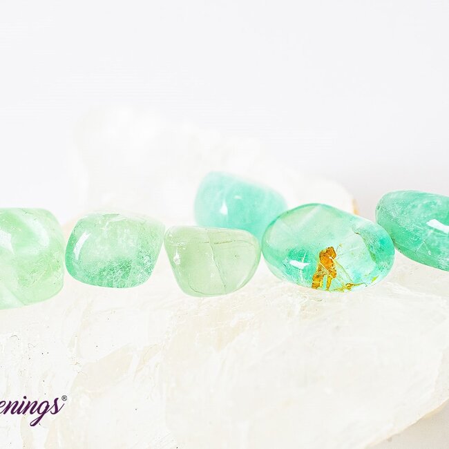 Green Fluorite- Tumbled