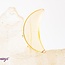 Rainbow Fluorite Crescent Moons - Medium