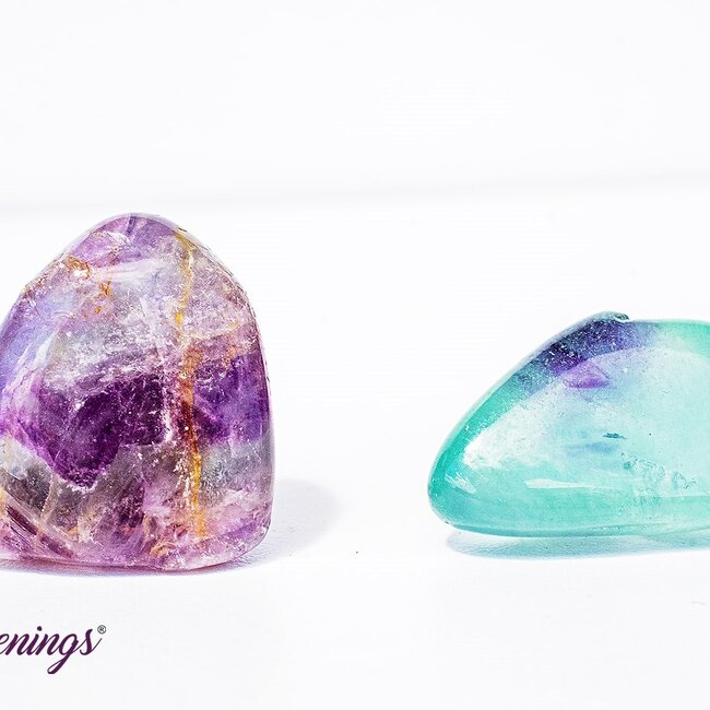 Rainbow Fluorite - Tumbled