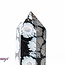 Black Snowflake Obsidian Tower Point Generator - Medium (2-3")