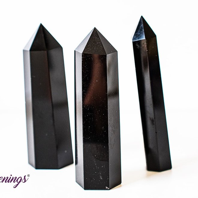 Black Obsidian Tower/Point/Generator - Large (3-4")