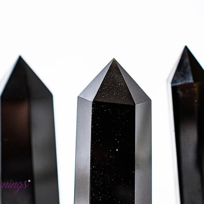 Black Obsidian Tower Point Generator - Large (3 - 4")