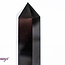 Black Obsidian Tower/Point/Generator- Large (3-4")