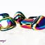 Black Obsidian Rainbow Aura - Tumbled Smooth