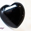 Black Obsidian Puffy Hearts - Medium