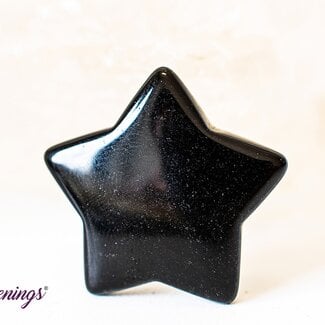 Black Obsidian Star - Medium