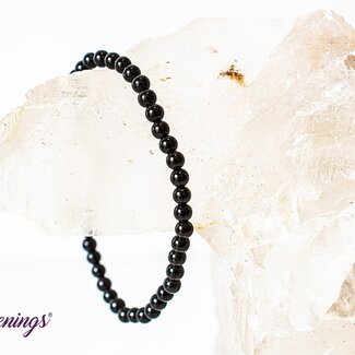 Black Obsidian Bracelet - 4mm