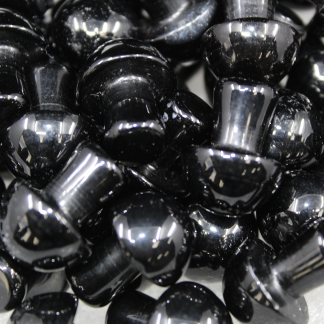 Black Obsidian Mushroom -  Mini