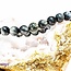 Silversheen Silver Sheen Obsidian Bracelet-8mm