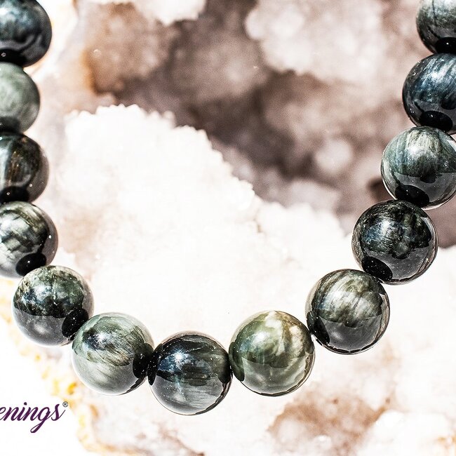 Silversheen (Silver Sheen) Obsidian Bracelets - 8mm