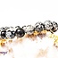 Snowflake Obsidian Bracelets - 8mm