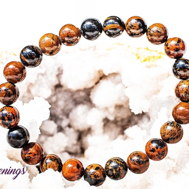 Mahogany Obsidian Bracelets - 8mm