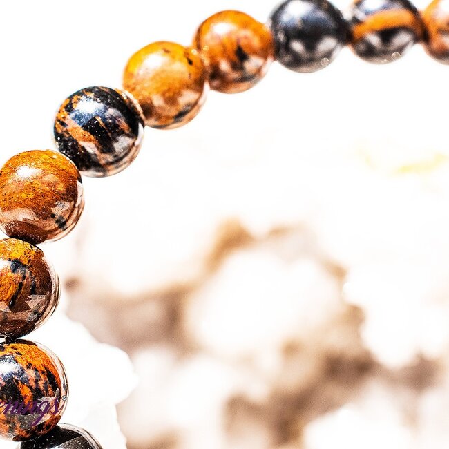 Mahogany Obsidian Bracelets - 8mm