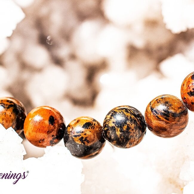 Mahogany Obsidian Bracelets - 8mm