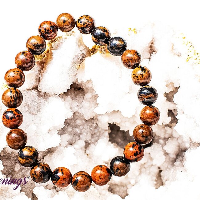 Mahogany Obsidian Bracelets - 8mm